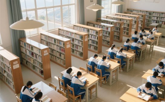 浓厚的学习氛围