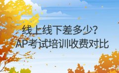 线上线下差多少？天津AP考试培训收费对比