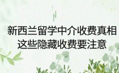 新西兰留学中介收费真相:武汉这些隐藏收费要注意