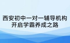 西安初中一对一辅导机构 开启学霸养成之路​