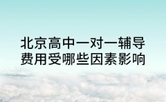 揭秘！北京高中一对一辅导费用受哪些因素影响​