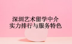 揭秘!深圳艺术留学中介实力排行与服务特色