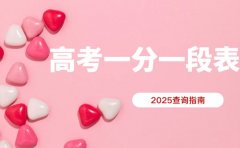 家长必看！2025北京高考一分一段表查询指南