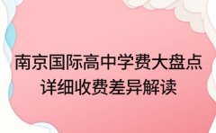 2025年南京国际高中学费大盘点 详细收费差异解读