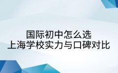 国际初中怎么选 上海学校实力与口碑对比