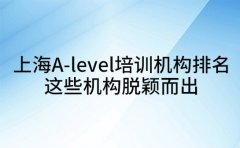 揭秘上海A-level培训机构排名 这些机构脱颖而出