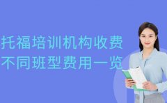 托福培训机构收费大揭秘 上海不同班型费用一览