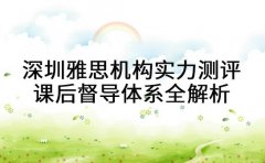 深圳雅思机构实力测评：课后督导体系全解析