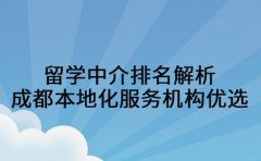 留学中介排名解析 成都本地化服务机构优选