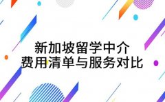 上海家长注意 新加坡留学中介费用清单与服务对比