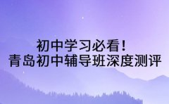 初中学习必看！青岛优质初中辅导班深度测评