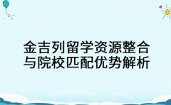 揭秘！金吉列留学资源整合与院校匹配优势解析