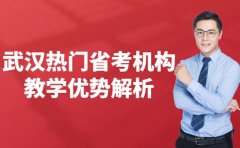 省考培训机构怎么选 武汉热门机构课程优势解析
