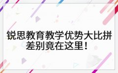 锐思教育教学优势大比拼 差别竟在这里！