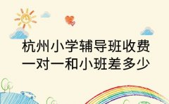 杭州小学辅导班收费 一对一和小班差多少