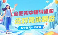 合肥初中生成绩拖后腿？选对辅导机构竟能翻盘