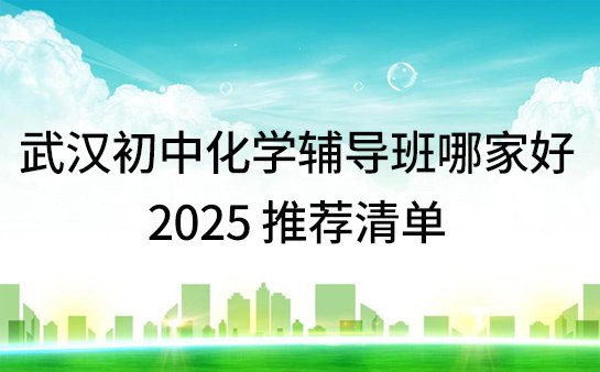 初中化学辅导班哪家好