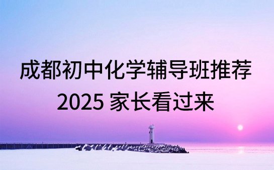 成都初中化学辅导班