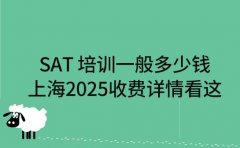 SAT 培训一般多少钱 上海 2025 收费详情看这
