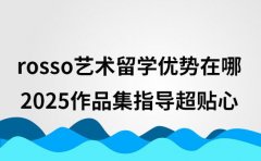 rosso艺术留学优势在哪 2025作品集指导超贴心