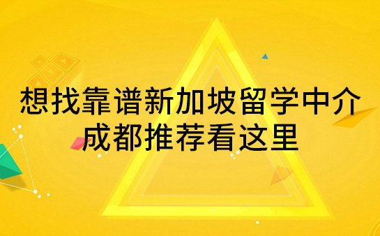 新加坡留学中介