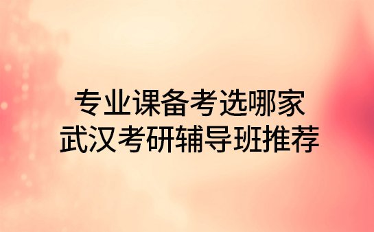 专业课考研辅导班