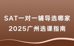 SAT 一对一辅导选哪家 2025 广州选课指南