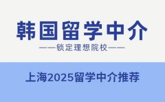 韩国留学中介哪家好 上海2025推荐参考