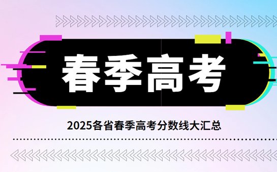 2025年春季高考分数线