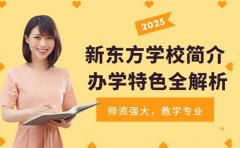 新东方学校简介 办学特色全解析