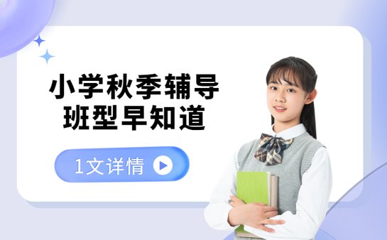 小学秋季辅导