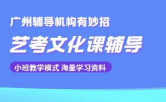 2025艺考文化课冲刺 广州辅导机构有妙招