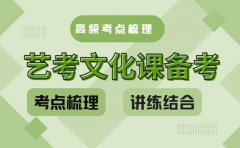 艺考文化课学习有诀窍 高频考点梳理超实用