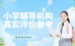 惠州小学辅导选哪家 家长真实评价参考